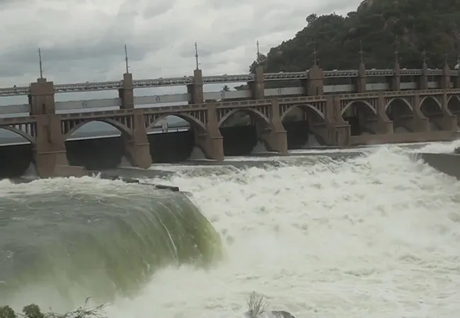 mettur dam water level continue growth level 